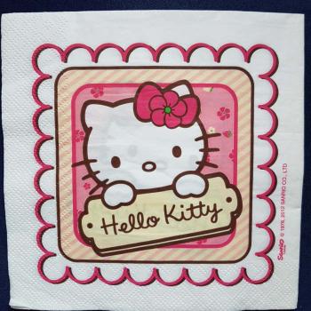 Serviette Hello Kitty