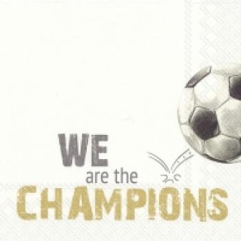 Serviette We are the Champions