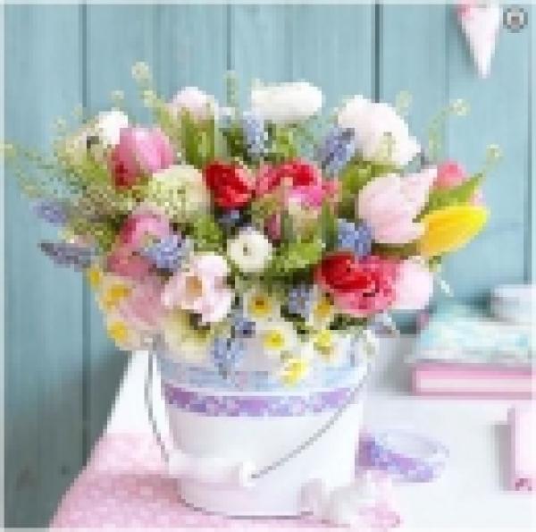 Serviette Spring Bouquet
