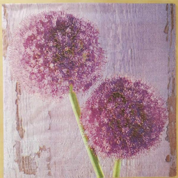 Serviette Purple Allium