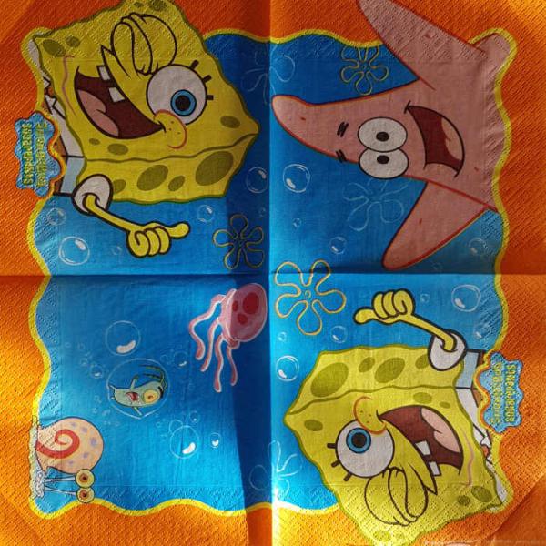 Serviette Spongebob