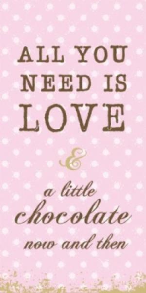 Bistroserviette Love & Chocolate