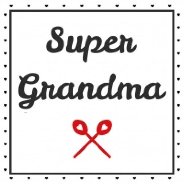 Serviette Super Grandma