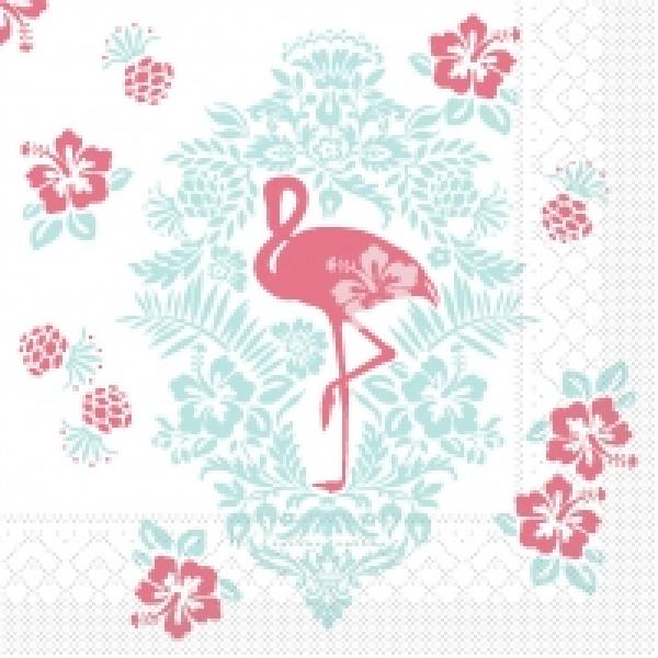 Serviette Flamingo