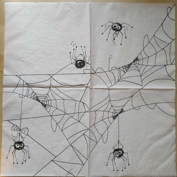 Serviette Spider net