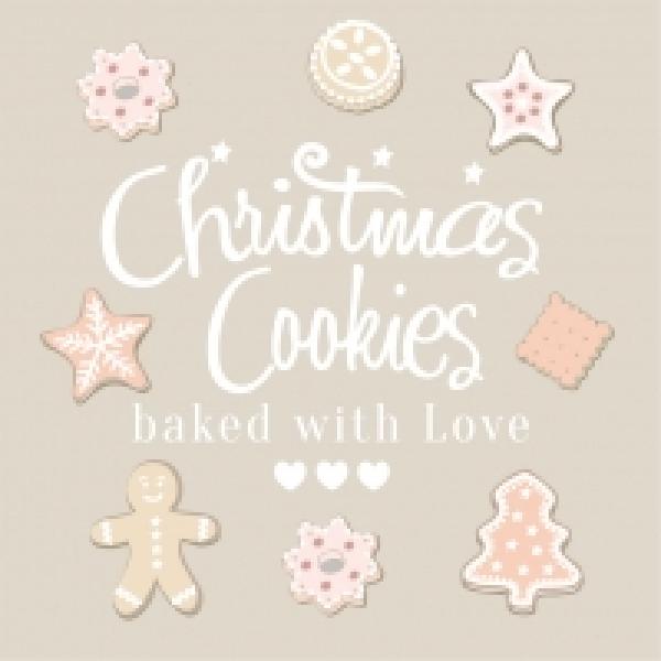 Serviette Christmas Cookies