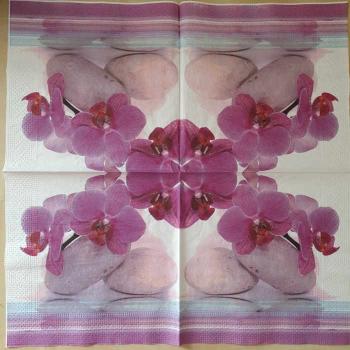 Serviette Orchideen Spa