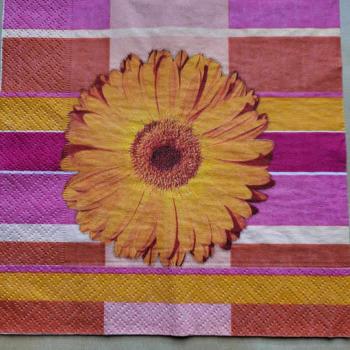 Serviette Gerbera