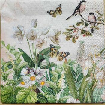 Serviette Flower garden