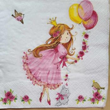 Serviette Cute princess