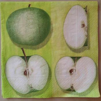 Serviette Grüner Apfel