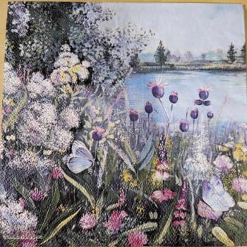 Serviette Lake view