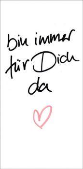 Taschentuch Für dich da