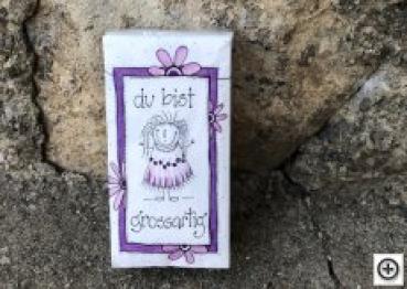 Taschentuch Du bist grossartig Engel