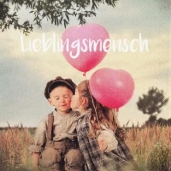 Serviette Lieblingsmensch 2