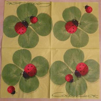 Serviette Good Luck