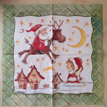 Serviette Chlaus & Rentier