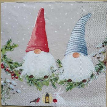 Serviette 2 Wichtel