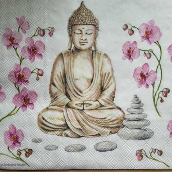 Serviette Buddha