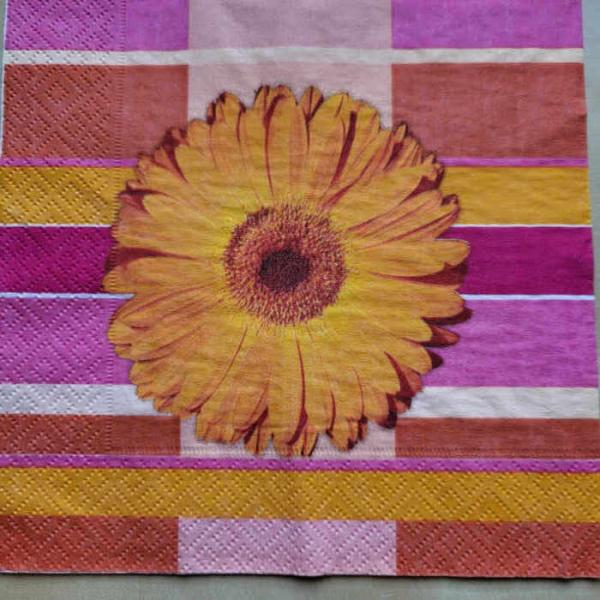 Serviette Gerbera