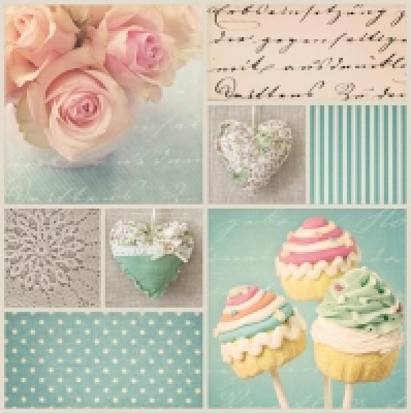 Serviette Delicious Cakepops