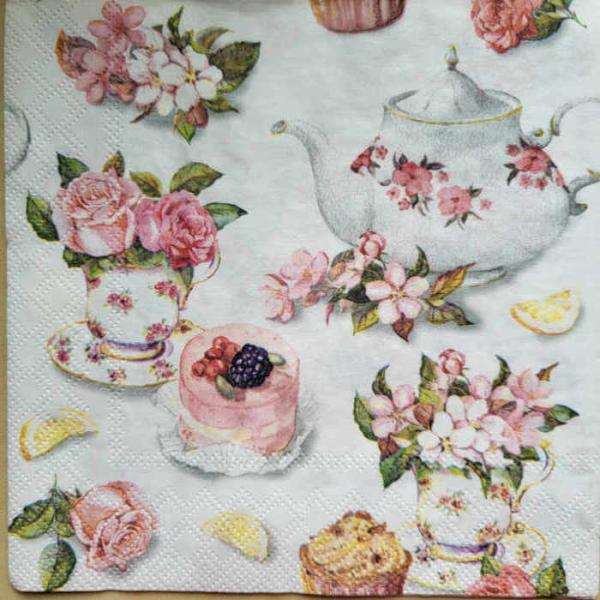 Serviette Sweet tea time