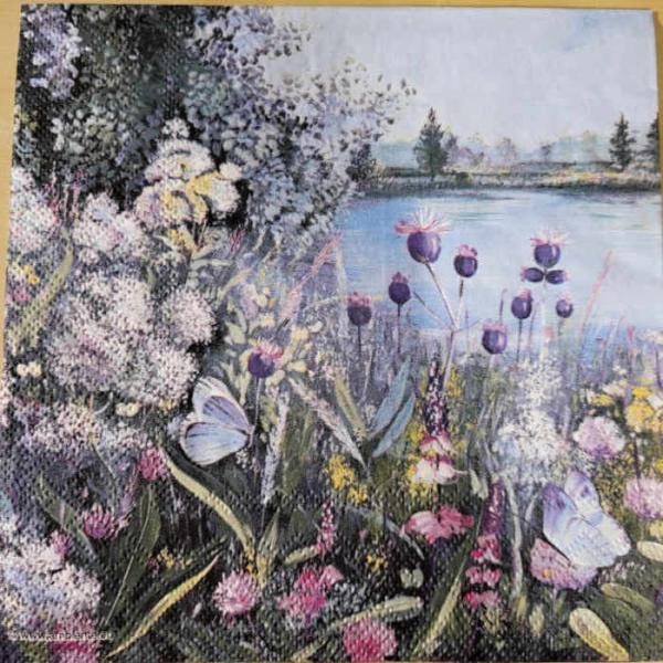 Serviette Lake view