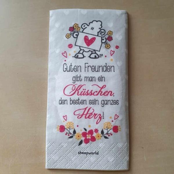 Taschentuch Küsschen