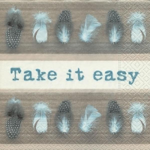 Serviette Take it easy