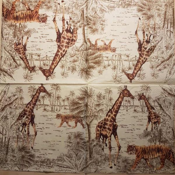 Serviette Wildlife