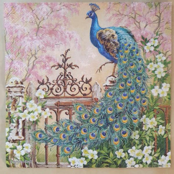 Serviette Noble Peacock