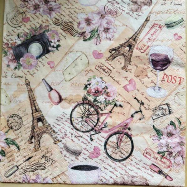 Serviette Voyage a Paris