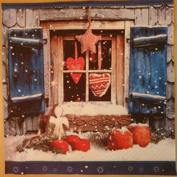 Serviette Winterly Chalet