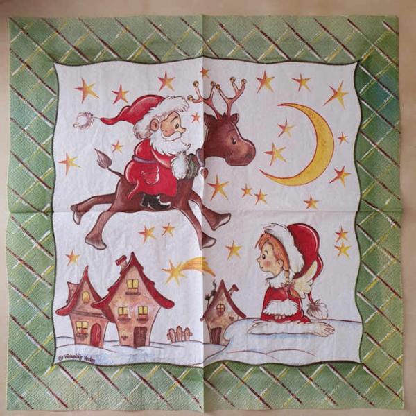 Serviette Chlaus & Rentier