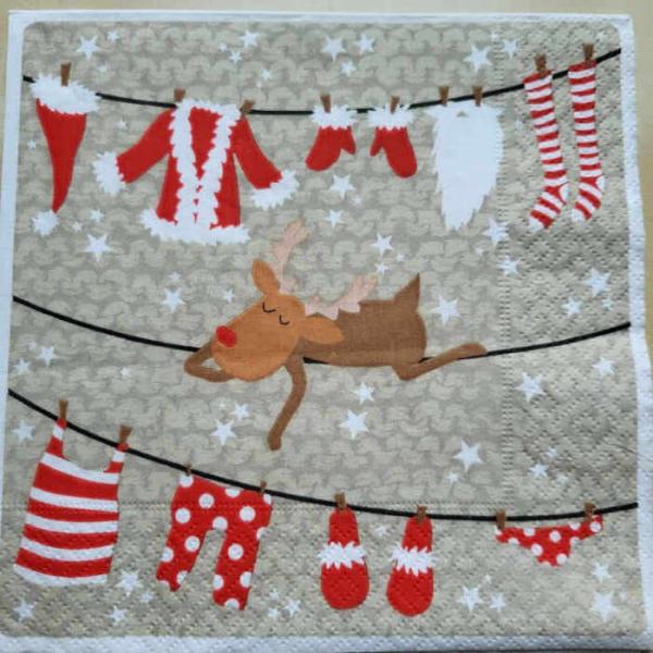 Serviette Waschtag