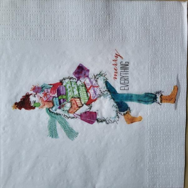 Serviette Merry everthing