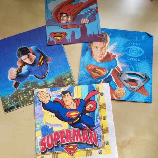 Serviettenüberraschung Superman